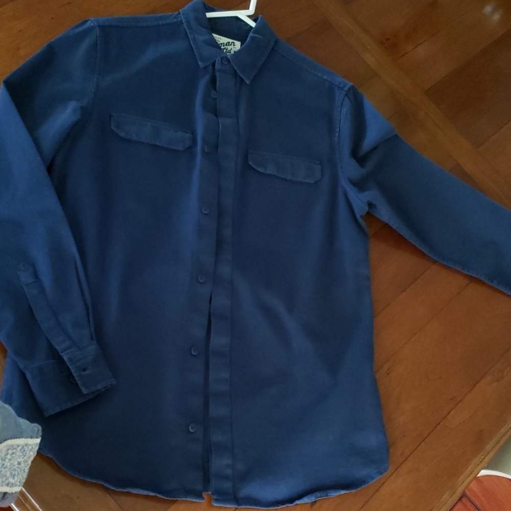 Topman shirts (navy color)